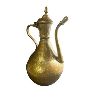 Hammered Antique Brass/ Copper Alloy Turkish Water Jug